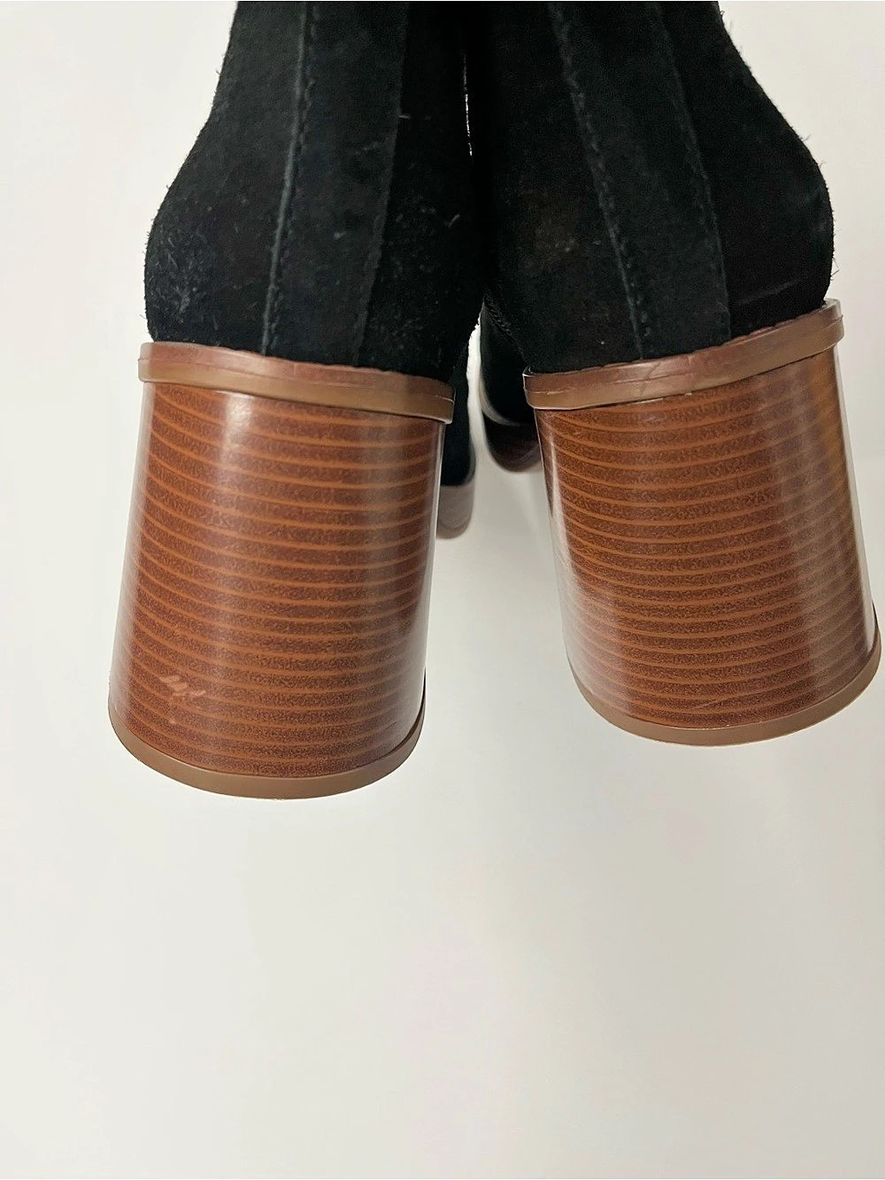Copper Key Black Leather Ankle Boots US 8M - Picture 6 of 11